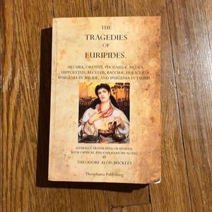 The tragedies of Euripides book